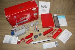 Nintendo Wii red super...